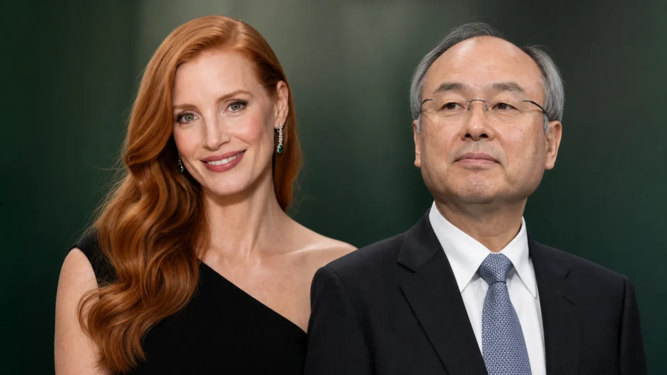jessica chastain and masayoshi son