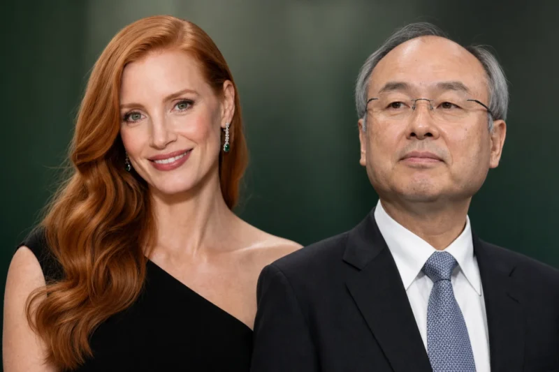 Jessica Chastain and Masayoshi Son: The Real Connection